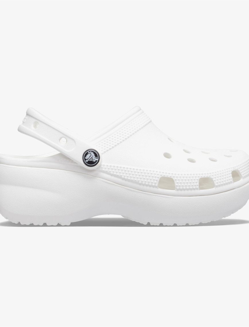Crocs Classic Platform Kadın Krem Terlik Crocs Classic Platform Kadın Krem Terlik