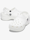 Crocs Classic Platform Clog Kadın Beyaz Terlik Crocs Classic Platform Clog Kadın Beyaz Terlik