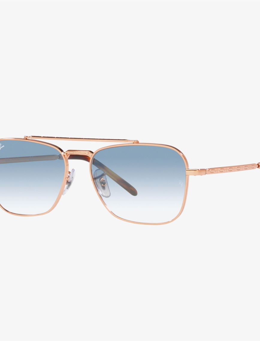 Ray-Ban New Caravan Unisex Altın Rengi Güneş Gözlüğü Ray-Ban New Caravan Unisex Altın Rengi Güneş Gözlüğü