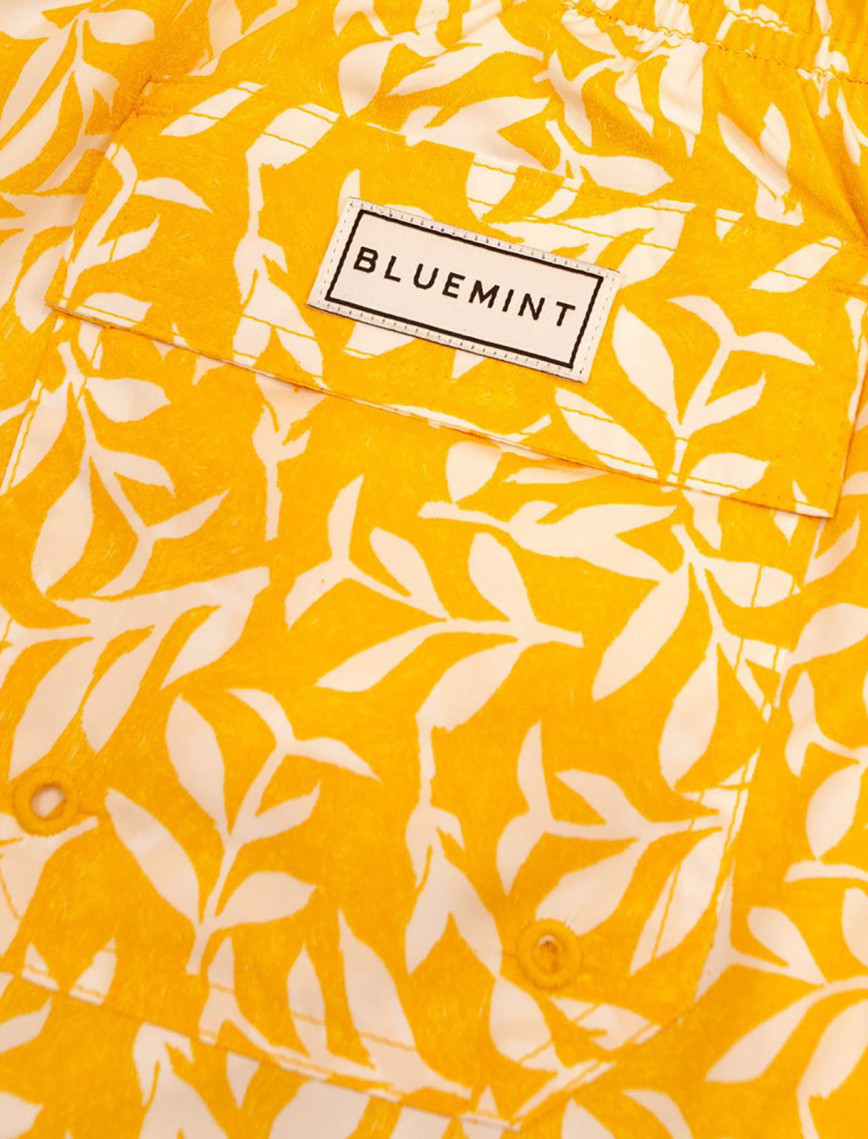 Bluemint Logan Erkek Sunset Leaves Mayo Şort Bluemint Logan Erkek Sunset Leaves Mayo Şort