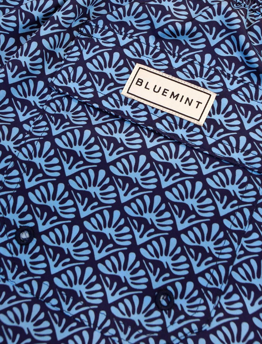 Bluemint Logan Erkek Navy Moss Mayo Şort Bluemint Logan Erkek Navy Moss Mayo Şort