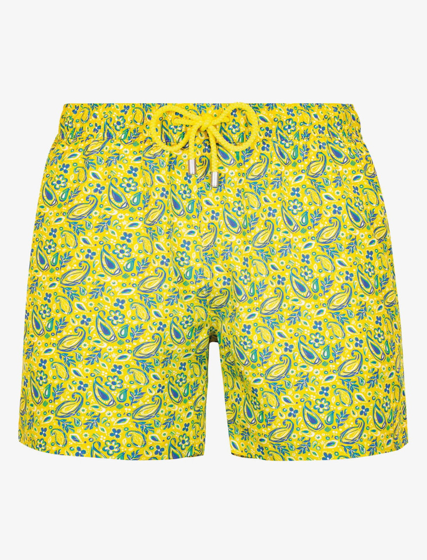 Bluemint Logan Erkek Yellow Paisley Mayo Şort Bluemint Logan Erkek Yellow Paisley Mayo Şort