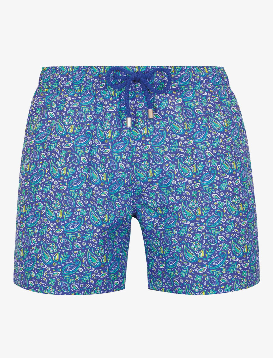 Bluemint Logan Erkek Blue Paisley Mayo Şort Bluemint Logan Erkek Blue Paisley Mayo Şort