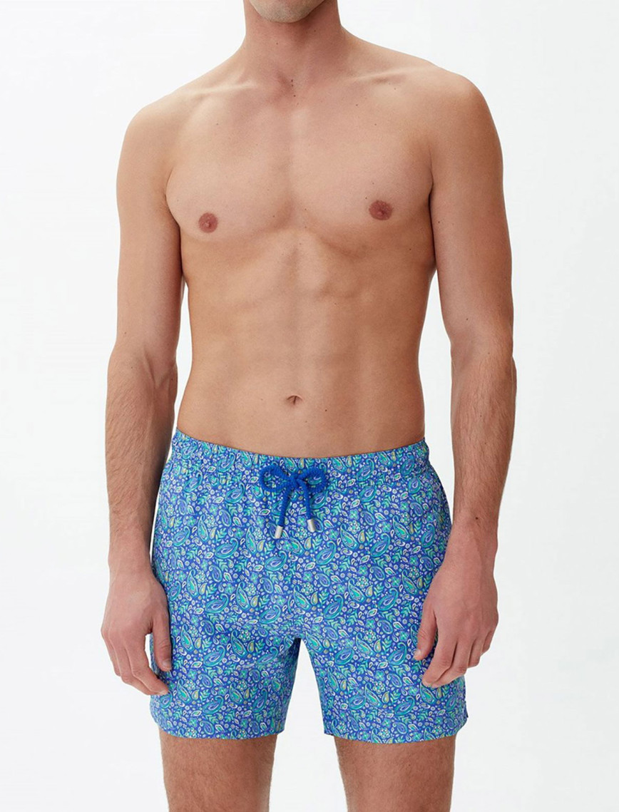 Bluemint Logan Erkek Yellow Paisley Mayo Şort Bluemint Logan Erkek Yellow Paisley Mayo Şort