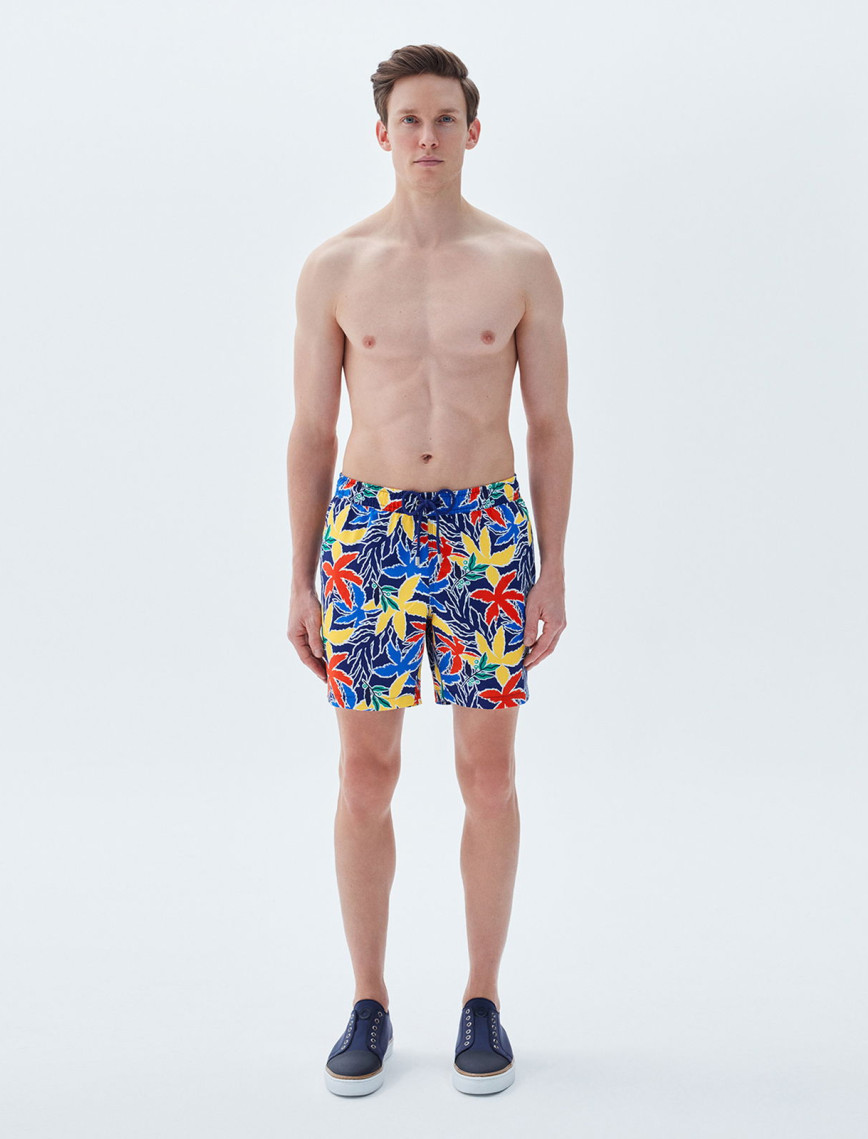 Bluemint Arthus Erkek Yellow Marks Mayo Şort Bluemint Arthus Erkek Yellow Marks Mayo Şort