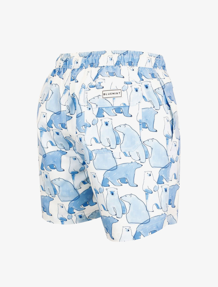 Bluemint Arthus Erkek Ice Bear Mayo Şort Bluemint Arthus Erkek Ice Bear Mayo Şort