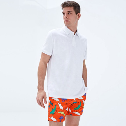Bluemint Arthus Stretch Erkek Orange Dolphin Mayo Şort Bluemint Arthus Stretch Erkek Orange Dolphin Mayo Şort