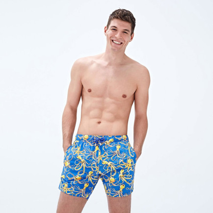 Bluemint Arthus Stretch Erkek Provence Poulpe Mayo Şort Bluemint Arthus Stretch Erkek Provence Poulpe Mayo Şort