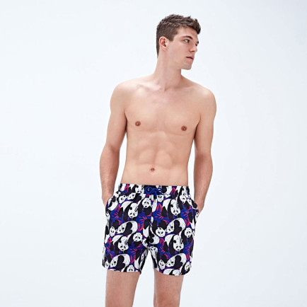 Bluemint Arthus Erkek Deep Blue Panda Mayo Şort Bluemint Arthus Erkek Deep Blue Panda Mayo Şort