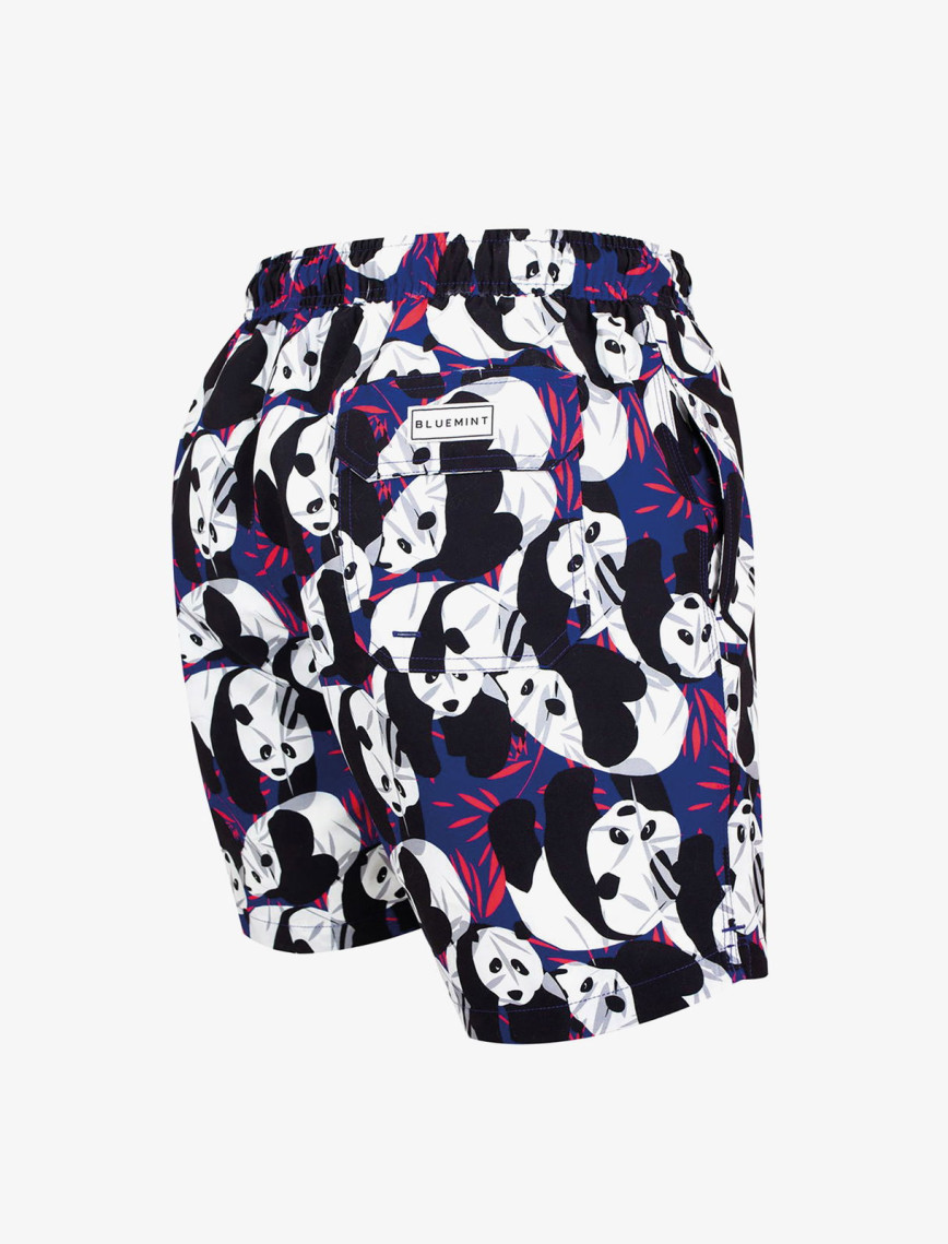 Bluemint Arthus Erkek Deep Blue Panda Mayo Şort Bluemint Arthus Erkek Deep Blue Panda Mayo Şort