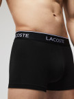 Lacoste Erkek 3'lü Siyah Boxer Lacoste Erkek 3'lü Siyah Boxer