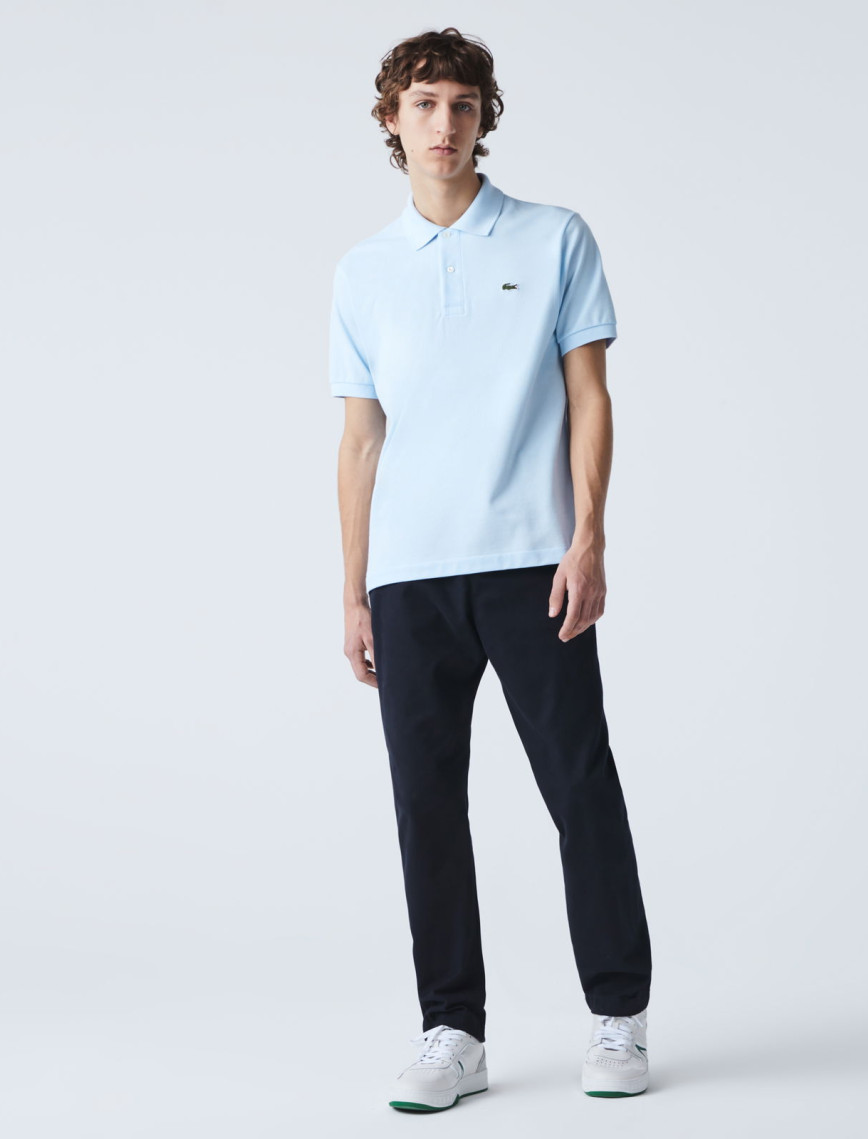 Lacoste L.12.12 Erkek Classic Fit Açık Mavi Polo Lacoste L.12.12 Erkek Classic Fit Açık Mavi Polo