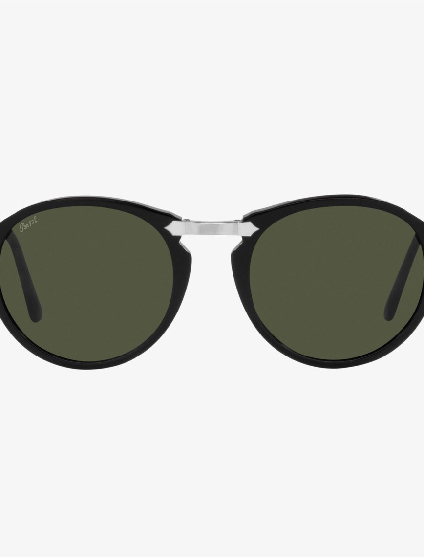 PERSOL Asetat Unisex Siyah Güneş Gözlüğü PERSOL Asetat Unisex Siyah Güneş Gözlüğü