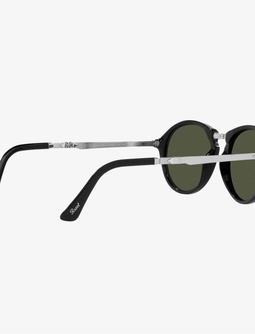 PERSOL Asetat Unisex Siyah Güneş Gözlüğü PERSOL Asetat Unisex Siyah Güneş Gözlüğü