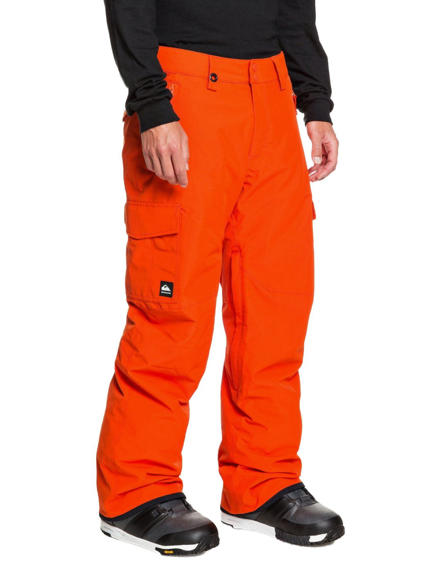 Quiksilver Erkek Snowboard Pantolonu Porter Turuncu Quiksilver Erkek Snowboard Pantolonu Porter Turuncu
