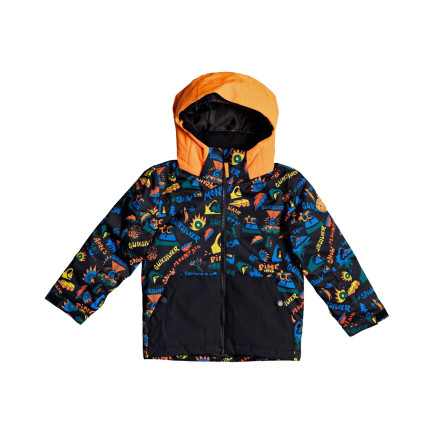 Quiksilver Little Mission Kids Erkek Çocuk Gri Snowboard Ceketi Quiksilver Little Mission Kids Erkek Çocuk Gri Snowboard Ceketi