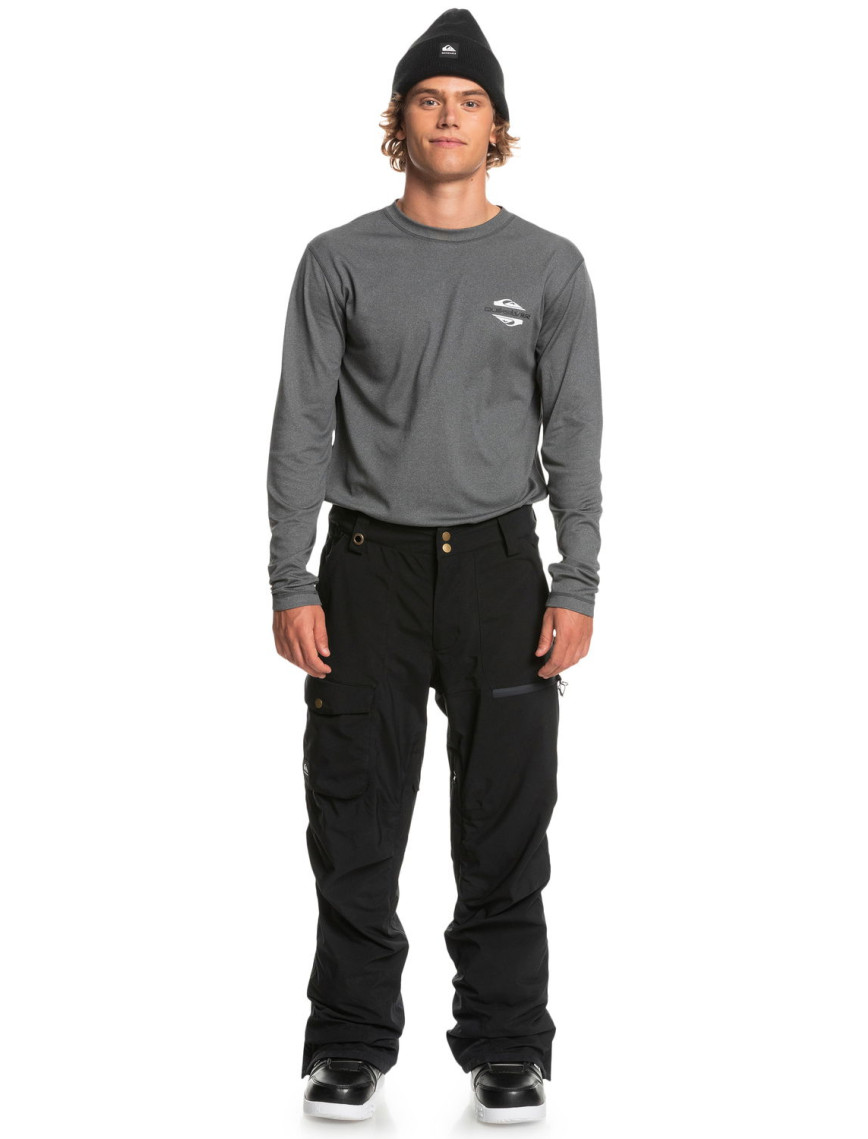 Quiksilver Utility Pt Erkek Siyah Snowboard Pantolonu Quiksilver Utility Pt Erkek Siyah Snowboard Pantolonu