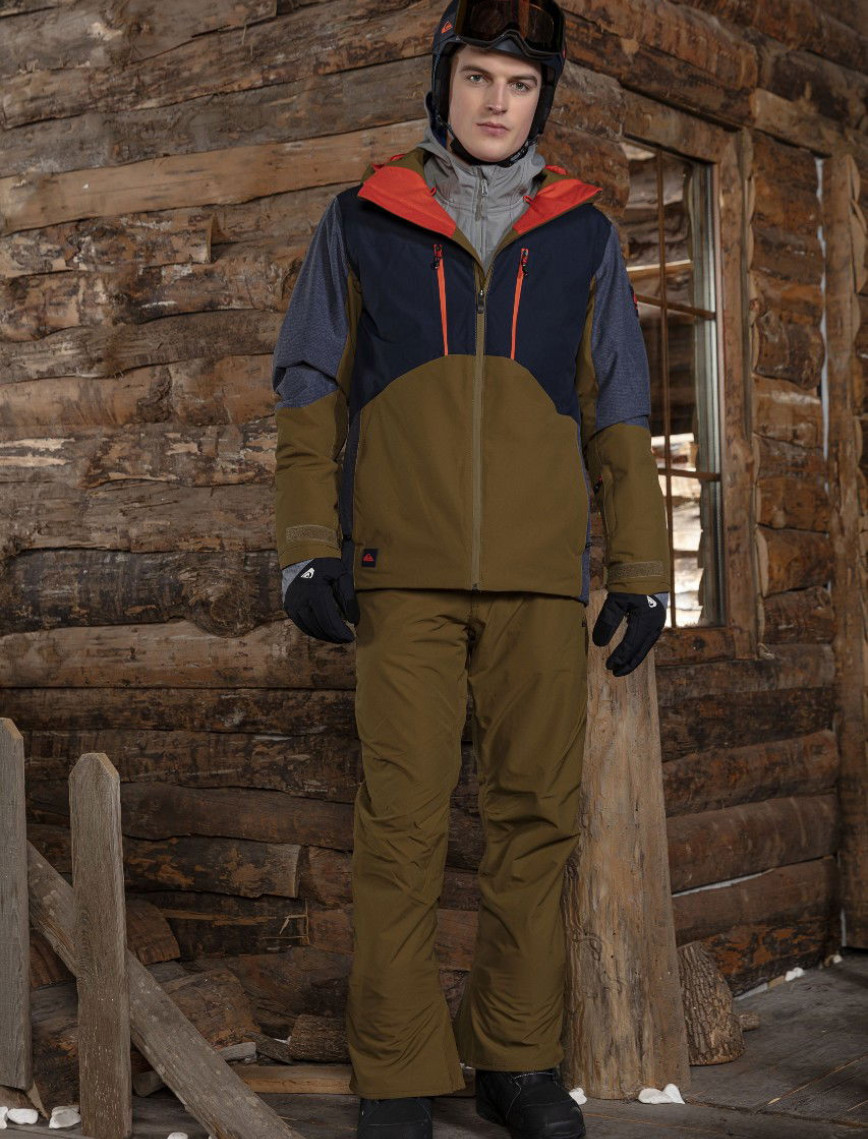 Quiksilver Estate Pt Erkek Kahverengi Snowboard Pantolonu Quiksilver Estate Pt Erkek Kahverengi Snowboard Pantolonu