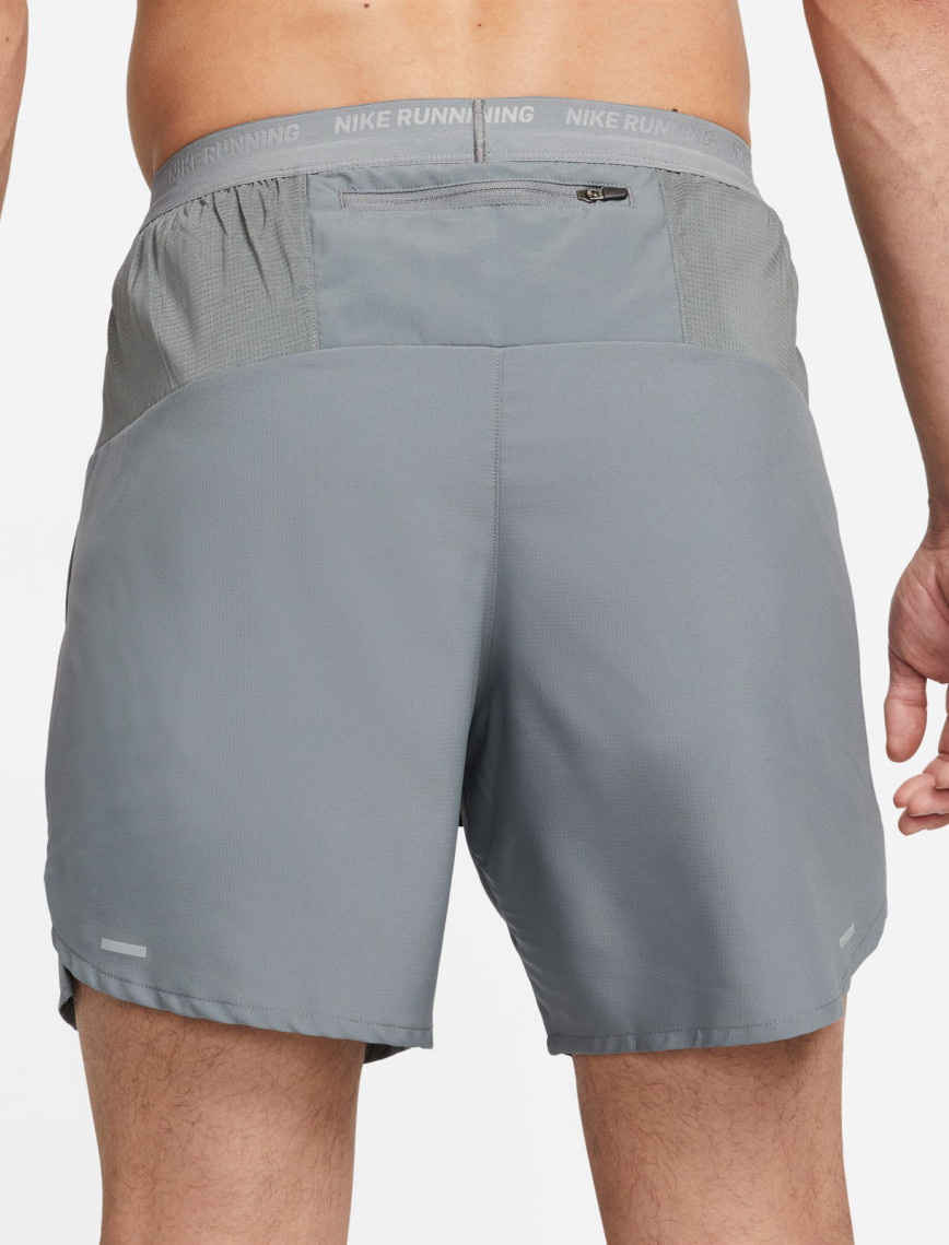Nike Dri-FIT Stride 7 İnç Bf Erkek Gri Şort Nike Dri-FIT Stride 7 İnç Bf Erkek Gri Şort