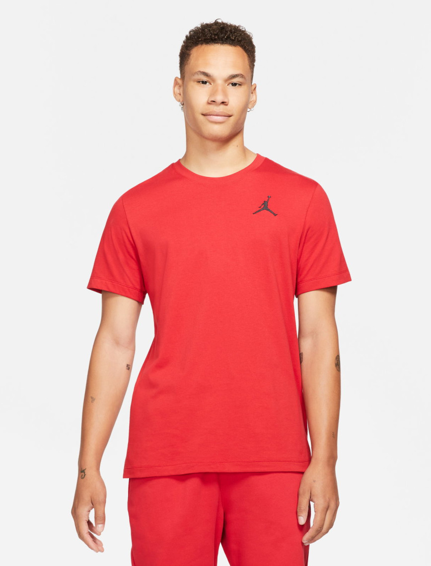 Jordan Jumpman Emb Ss Crew Erkek Kırmızı T-Shirt Jordan Jumpman Emb Ss Crew Erkek Kırmızı T-Shirt