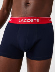 Lacoste Classic Erkek 3'lü Lacivert Boxer Lacoste Classic Erkek 3'lü Lacivert Boxer