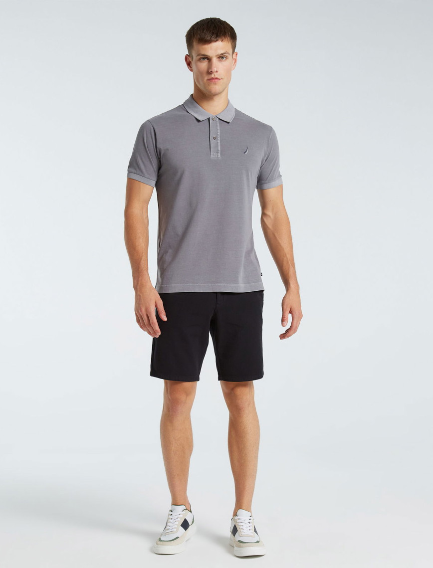 Nautica Erkek Gri Classic Fit Kısa Kollu Polo Nautica Erkek Gri Classic Fit Kısa Kollu Polo