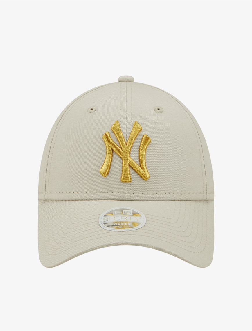 New Era Female Wmns Metallic Logo 9Forty Unisex Bej Günlük Şapka New Era Female Wmns Metallic Logo 9Forty Unisex Bej Günlük Şapka