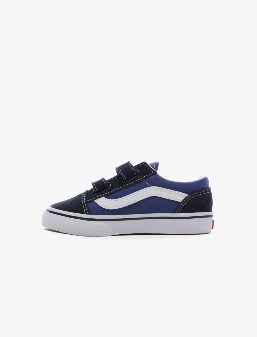 Vans Old Skool V Bebek Lacivert Spor Ayakkabı Vans Old Skool V Bebek Lacivert Spor Ayakkabı