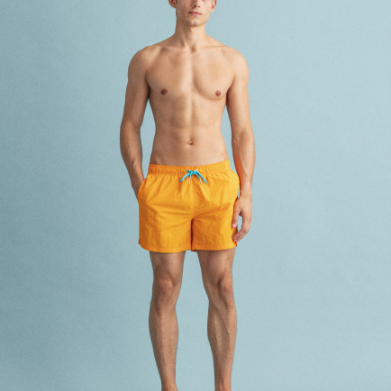 GANT Erkek Turuncu Classic Fit Mayo Şort GANT Erkek Turuncu Classic Fit Mayo Şort