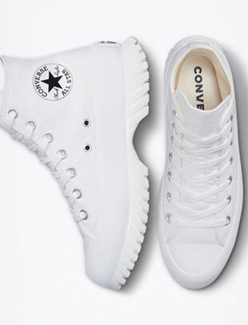 Converse Chuck Taylor All Star Lugged 2.0 Unisex Beyaz Platform Sneaker Converse Chuck Taylor All Star Lugged 2.0 Unisex Beyaz Platform Sneaker