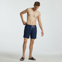 Nautica Erkek Lacivert Desenli Mayo Şort Nautica Erkek Lacivert Desenli Mayo Şort