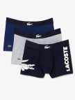 Lacoste Core Erkek 3'lü Lacivert Boxer