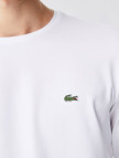 Lacoste Erkek Regular Fit Uzun Kollu Bisiklet Yaka Beyaz T-Shirt Lacoste Erkek Regular Fit Uzun Kollu Bisiklet Yaka Beyaz T-Shirt
