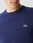 Lacoste Erkek Regular Fit Uzun Kollu Bisiklet Yaka Lacivert T-Shirt
