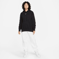 Nike Sportswear Phnx Fleece Os Po Hoodie Kadın Siyah Sweatshirt