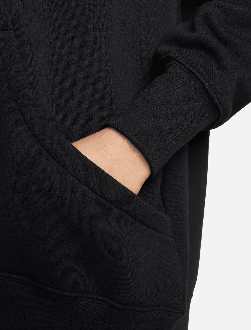 Nike Sportswear Phnx Fleece Os Po Hoodie Kadın Siyah Sweatshirt Nike Sportswear Phnx Fleece Os Po Hoodie Kadın Siyah Sweatshirt