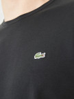 Lacoste Erkek Regular Fit Uzun Kollu Bisiklet Yaka Siyah T-Shirt