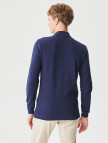 Lacoste Erkek Slim Fit Uzun Kollu Lacivert Polo Lacoste Erkek Slim Fit Uzun Kollu Lacivert Polo