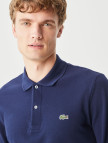 Lacoste Erkek Slim Fit Uzun Kollu Lacivert Polo Lacoste Erkek Slim Fit Uzun Kollu Lacivert Polo