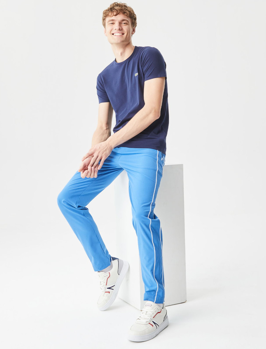 Lacoste Erkek Slim Fit Bisiklet Yaka Lacivert T-Shirt Lacoste Erkek Slim Fit Bisiklet Yaka Lacivert T-Shirt