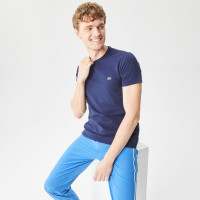 Lacoste Erkek Slim Fit Bisiklet Yaka Lacivert T-Shirt Lacoste Erkek Slim Fit Bisiklet Yaka Lacivert T-Shirt