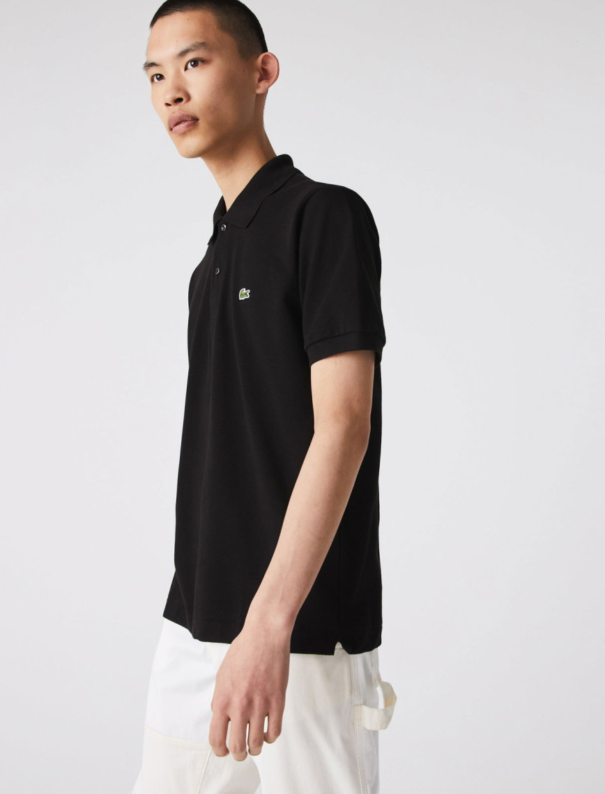 Lacoste L.12.12 Erkek Classic Fit Siyah Polo Lacoste L.12.12 Erkek Classic Fit Siyah Polo