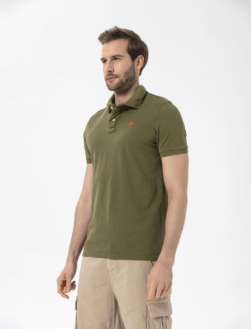 Routefield Patriot Erkek Yeşil Polo Tişört Routefield Patriot Erkek Yeşil Polo Tişört