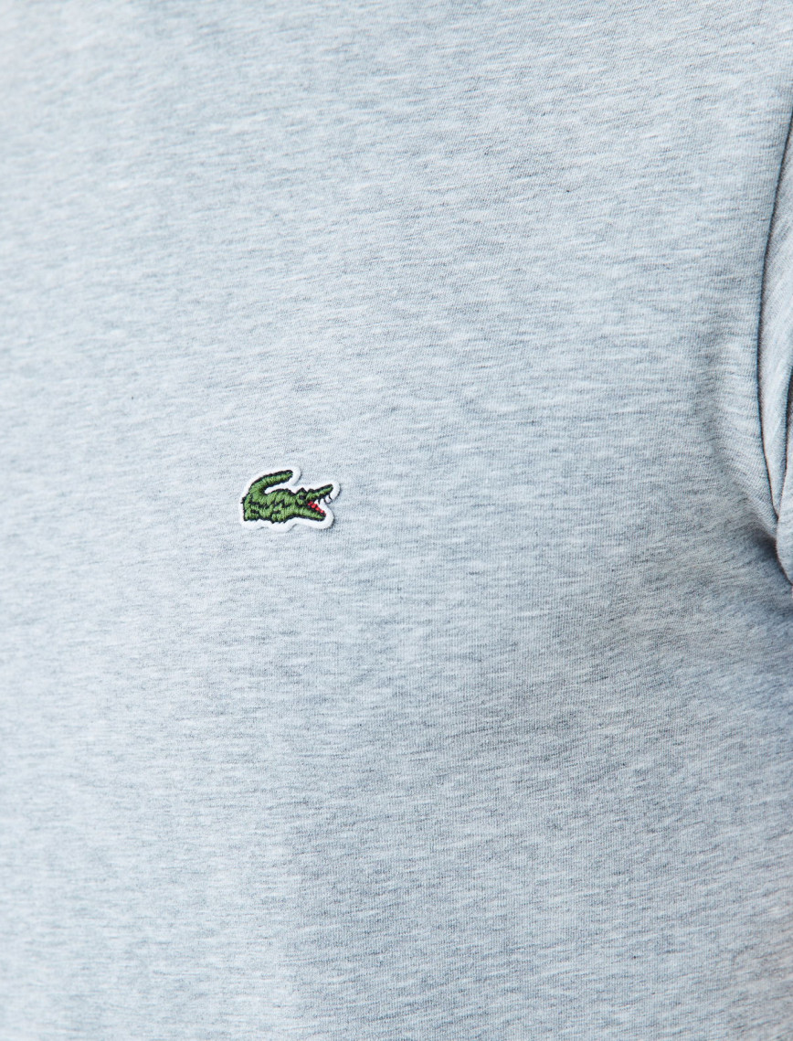 Lacoste Slim Fit Bisiklet Yaka Gri T-Shirt Lacoste Slim Fit Bisiklet Yaka Gri T-Shirt