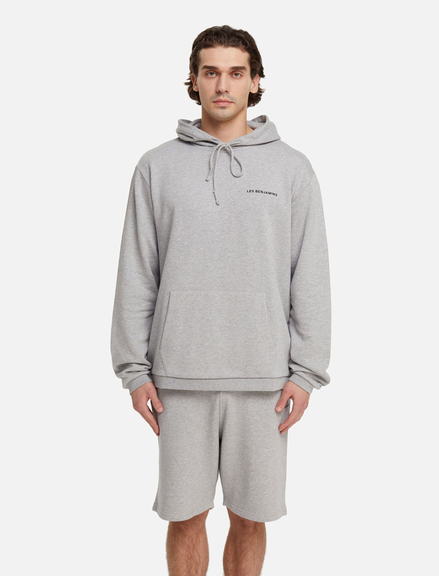 Les Benjamins Core Erkek Gri Hoodie Sweatshirt Les Benjamins Core Erkek Gri Hoodie Sweatshirt