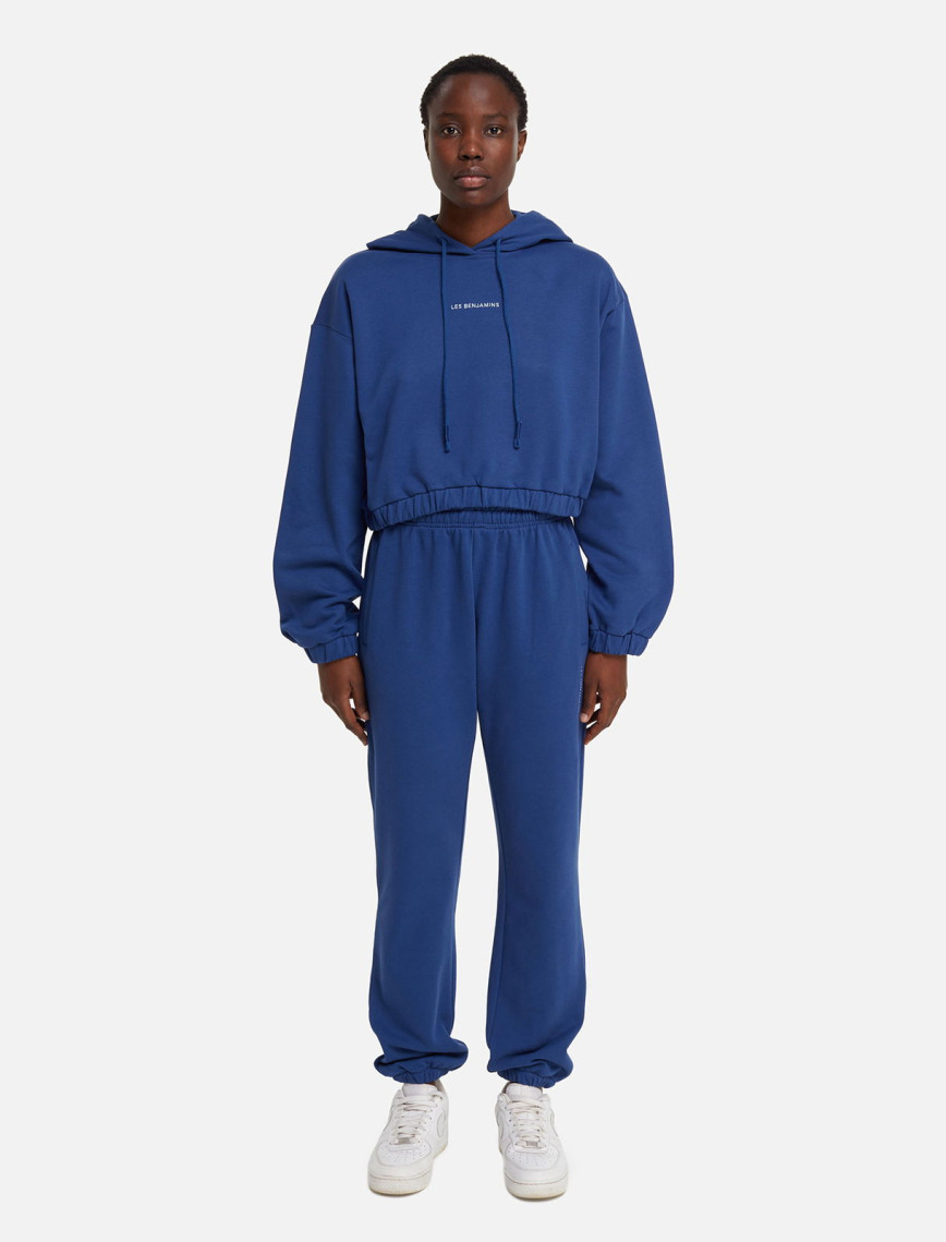 Les Benjamins Core Kadın Lacivert Hoodie Les Benjamins Core Kadın Lacivert Hoodie