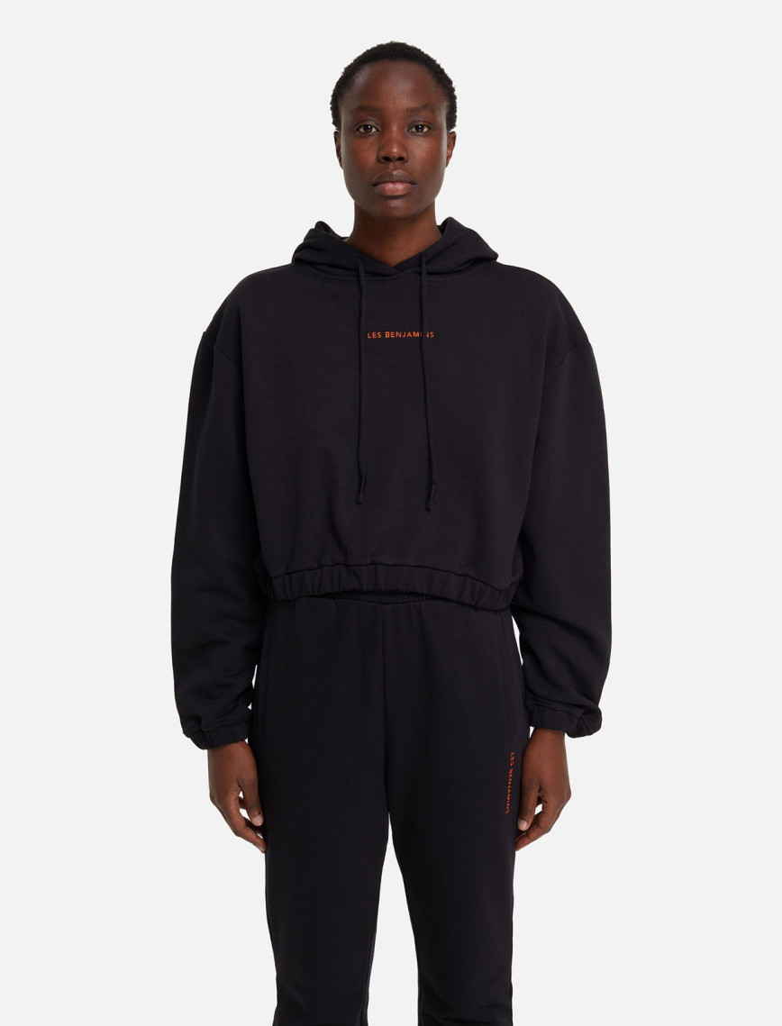 Les Benjamins Core Kadın Siyah Hoodie Sweatshirt Les Benjamins Core Kadın Siyah Hoodie Sweatshirt