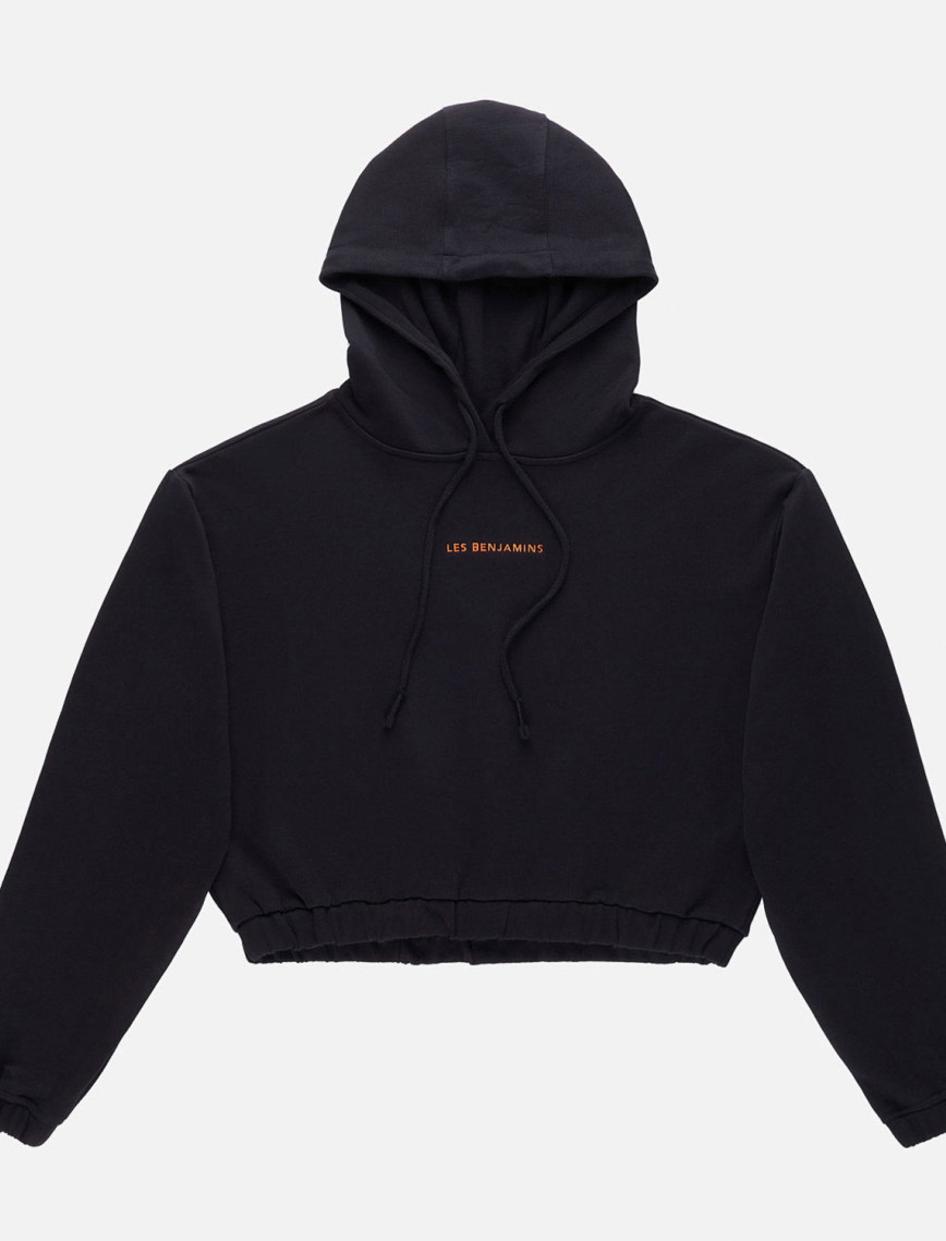 Les Benjamins Core Kadın Siyah Hoodie Sweatshirt Les Benjamins Core Kadın Siyah Hoodie Sweatshirt