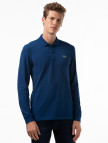 Lacoste Erkek Classic Fit Uzun Kollu Beyaz Polo Lacoste Erkek Classic Fit Uzun Kollu Beyaz Polo