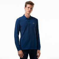 Lacoste L.12.12 Erkek Classic Fit Uzun Kollu Lacivert Polo Lacoste L.12.12 Erkek Classic Fit Uzun Kollu Lacivert Polo